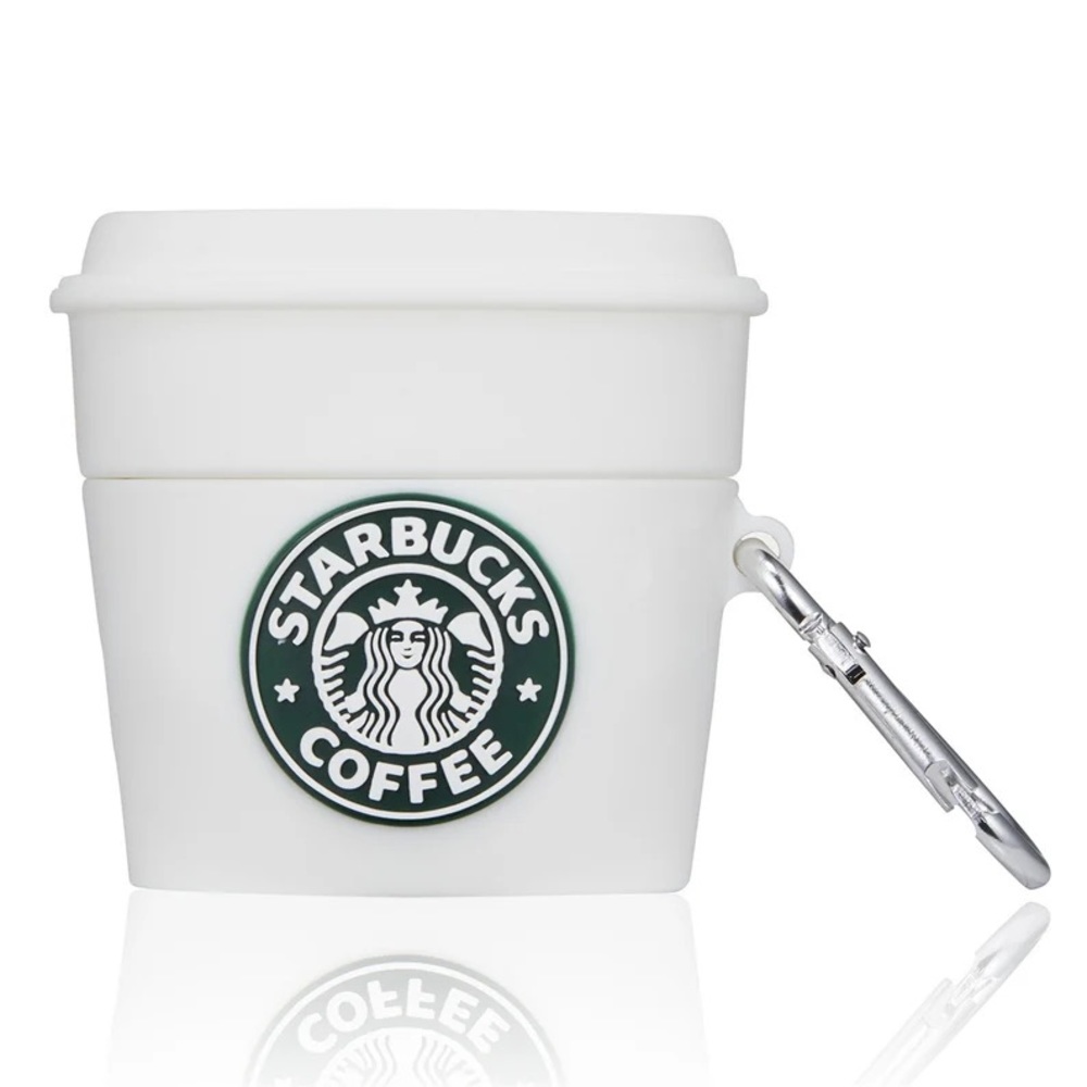💥$11 - White Starbucks Cup for AirPods Pro’s case with keychain